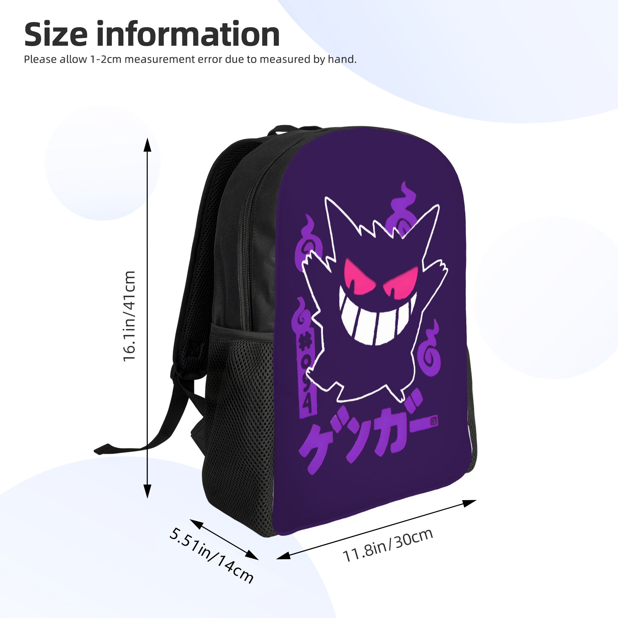 Mochila 3D de Pokémon Gengar p - Travel Accessories To 3D Print avaliação e preço