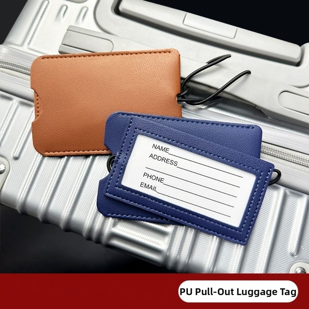 Etiqueta de Bagagem Retrátil e - Luggage Tag Leather avaliação e preço