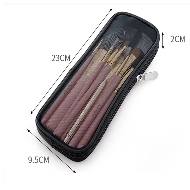 Escova de maquiagem caso de vi - Travel Accessories Kit For Women avaliação e preço