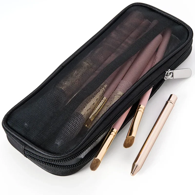 Escova de maquiagem caso de vi - Travel Accessories Kit For Women avaliação e preço